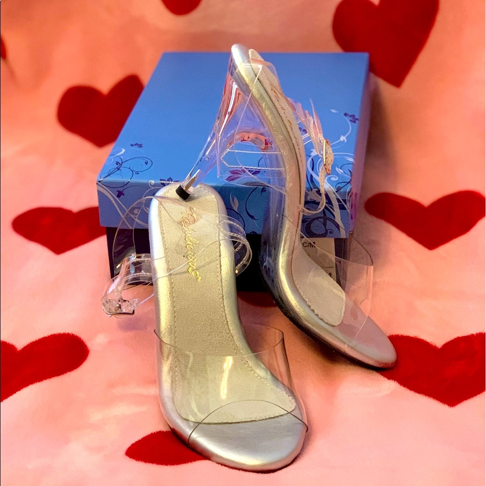Fabulicious Clear Competition Heels